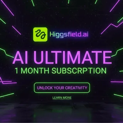 HIGGSFIELD AI ULTIMATE 1 МЕСЯЦ  SORA 2 VEO 3 WAN & MORE