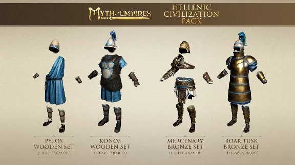 Myth of Empires Hellenic Civilization Pack DLC STEAM РФ