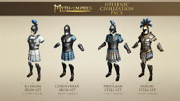 Myth of Empires Hellenic Civilization Pack DLC STEAM РФ
