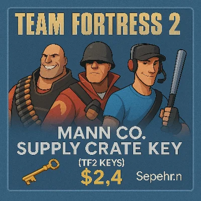 Ключ от ящика с припасами компании Mann Co. TF2