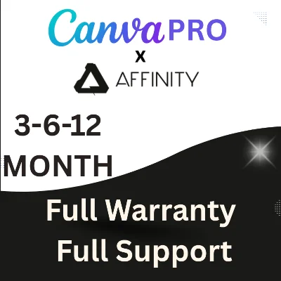 Canva Pro + Affinity 3-6 | Own mail invite