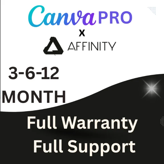 Canva Pro + Affinity 3-6 | Own mail invite