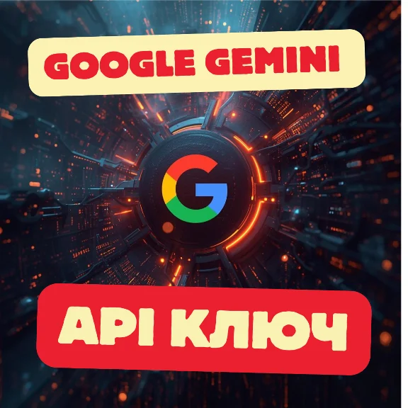 Google Gemini API Ключ