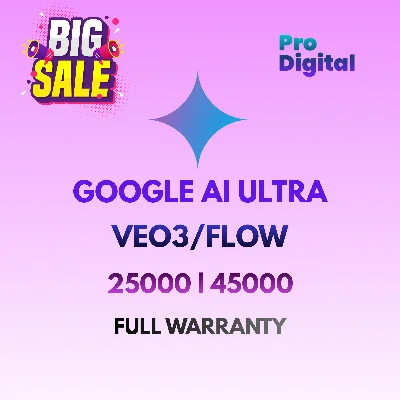 Gemini AI Ultra 45000 Credit Flow Veo3 25 Days