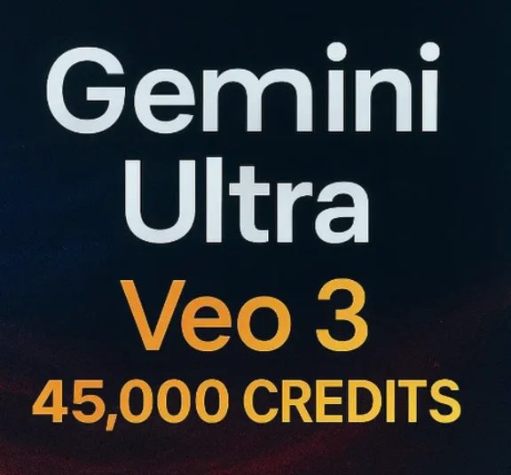 GEMINI ULTRA VEO 3 — 45 000 КРЕДИТОВ АККАУНТ