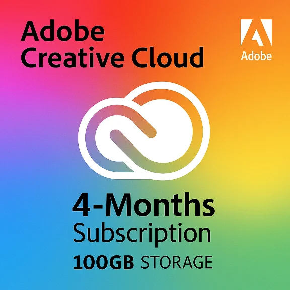 Adobe creative cloud 4 Months