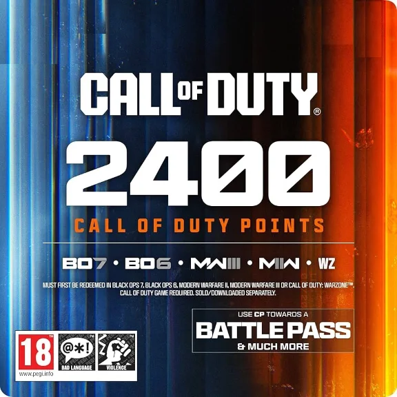 ⚡KEY PSN⚡Call of Duty: BO 6/BO 7/Warzone - 2400 CP⚡