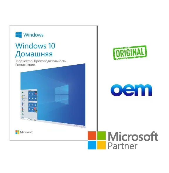 Windows 10 Home🔑 OEM Гарантия ✅ Партнер Microsoft