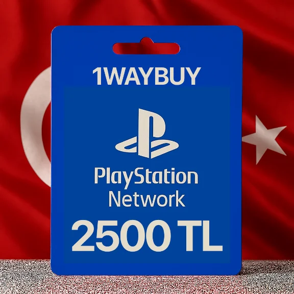 ТУРЦИЯ PlayStation Netwoк 2500 TRY Подарочная карта код
