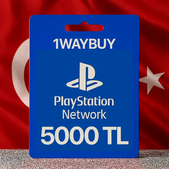 ТУРЦИЯ PlayStation Netwoк 5000 TRY Подарочная карта код