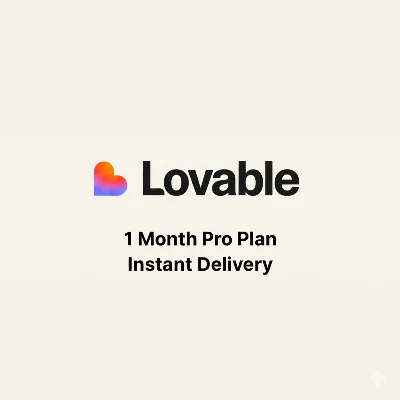 Lovable AI Pro — 1 месяц | Приватный | Мгновенно доступ