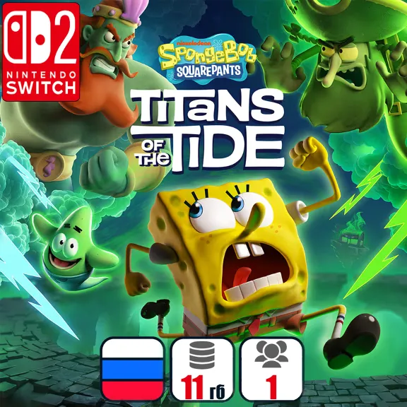 SpongeBob SquarePants: Titans of the Tide | Nintendo Switch 2