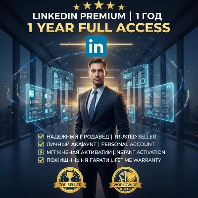 LINKEDIN PREMIUM — 1 год Лучшие предложения 80%