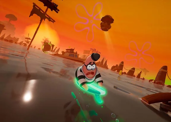 SpongeBob SquarePants Titans of the Tide Ghostly XBOX