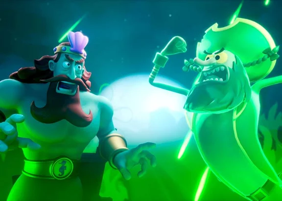 SpongeBob SquarePants Titans of the Tide Ghostly XBOX