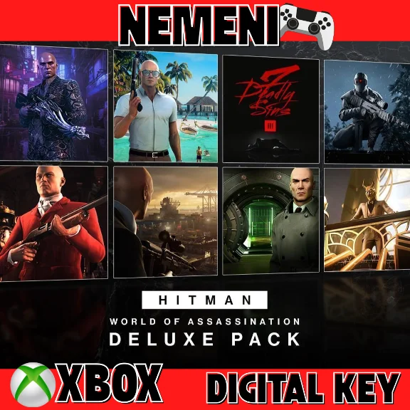 HITMAN WORLD OF ASSASSINATION DELUXE PACK XBOX КЛЮЧ