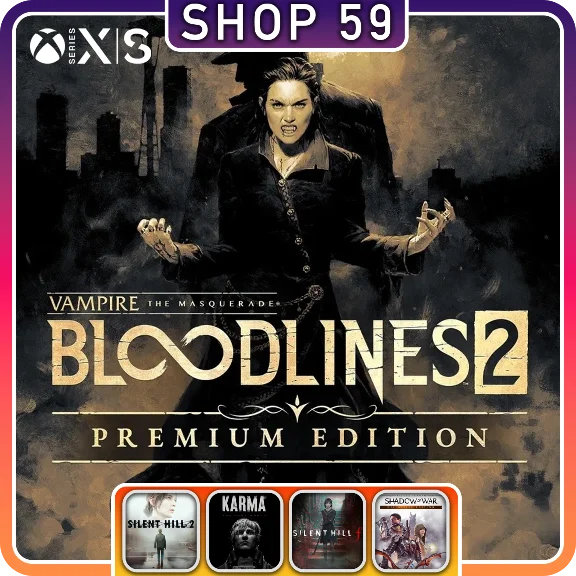 Vampire: Bloodlines 2 Premium + 5 ТОП ИГРЫ XBOX аренда