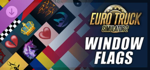 Euro Truck Simulator 2 - Window Flags DLC * STEAM RU ⚡