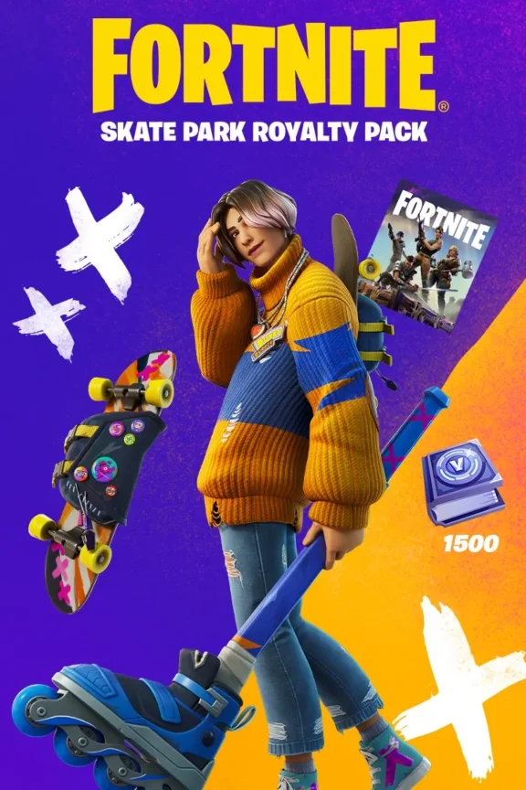 FORTNITE | SKATE PARK ROYALTY PACK | XBOX/PC/PS