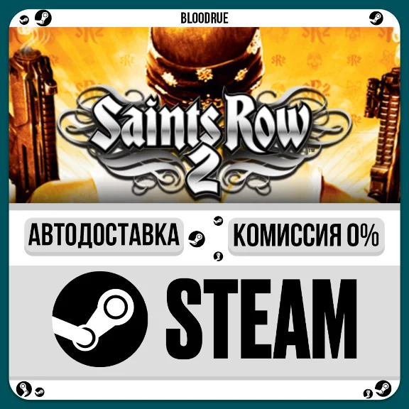 Saints Row 2⚡️•RU +WORLD / STEAM AUTO, 0%