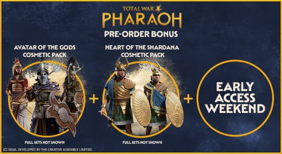 Total War: PHARAOH + RUS + DYNASTIES (GLOBAL) OFFLINE🔥