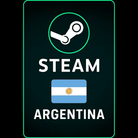 ➡️Steam Wallet Gift Card 100~2000 ARS✴️(Only Argentina)