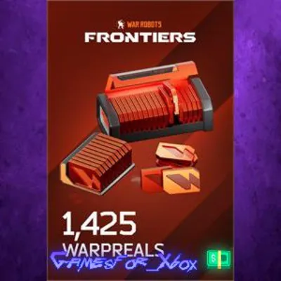 War Robots Frontiers - 1250 +175 Bonus WarpReals XBOX DLC