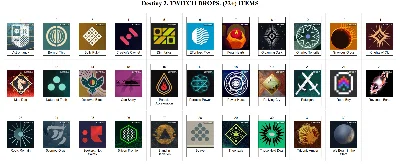 DESTINY 2【ТВИЧ ДРОПЫ】СКИНЫ | 32+ ЕМБЛЕМ + ПОДАРОК