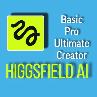 Higgsfield AI Basic/Pro/Ultimate на 1/12 месяцев