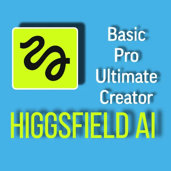 Higgsfield AI Basic/Pro/Ultimate на 1/12 месяцев