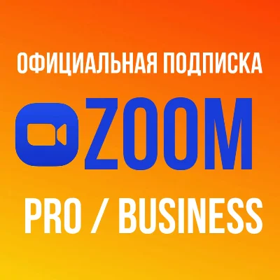Zoom One Pro/Business 1-12 месяцев