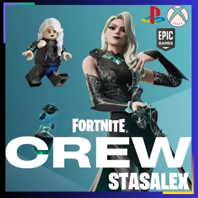 🚀FORTNITE CREW 1 MONTH⭐BATTLE PASS 1000 V-BUCKS🚀