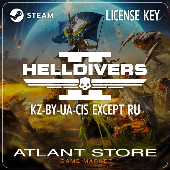 HELLDIVERS™ 2 - Steam Key - KZ+BY+UA+CIS EXCEPT RU