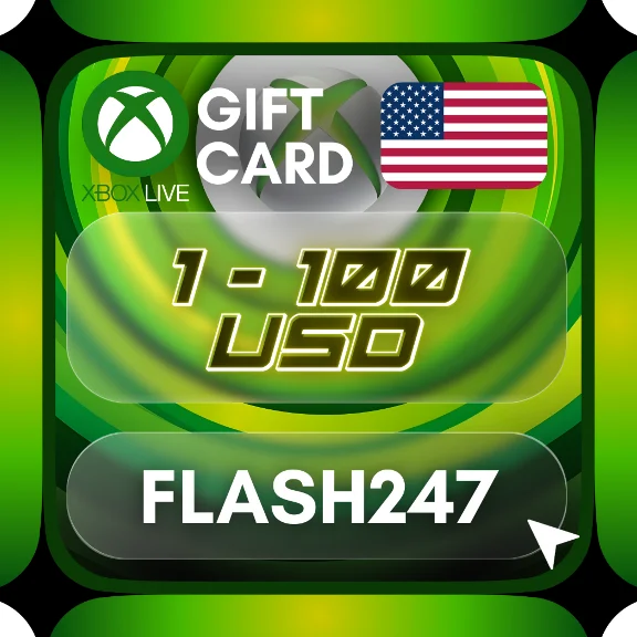 Подарочная карта Xbox Live (США) | 1–100 долларов США |