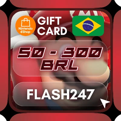 Подарочная карта Nintendo eShop BR | 50–300 BRL | АВТО