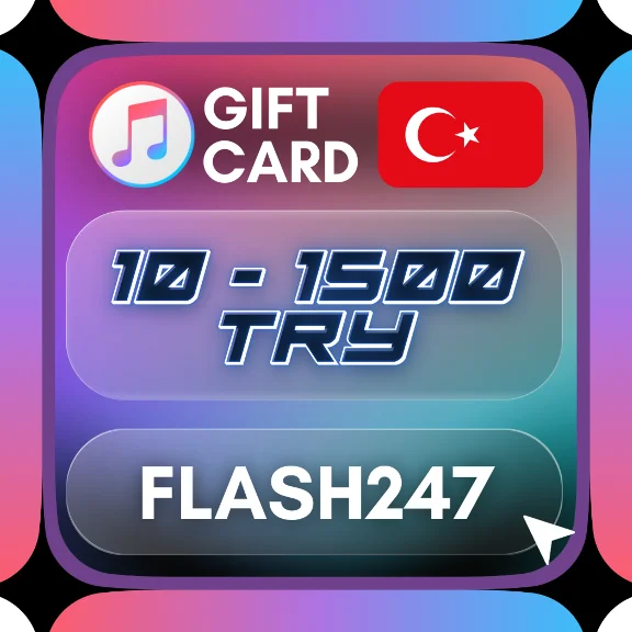 Apple & iTunes Gift Card TR | 10 - 1500 TRY | AUTO 24/7