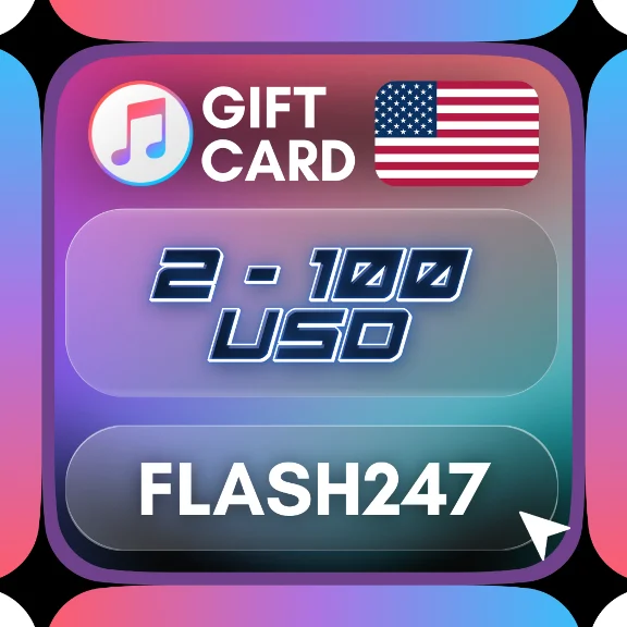 Подарочная карта Apple (США) | 2 – 100 долларов США