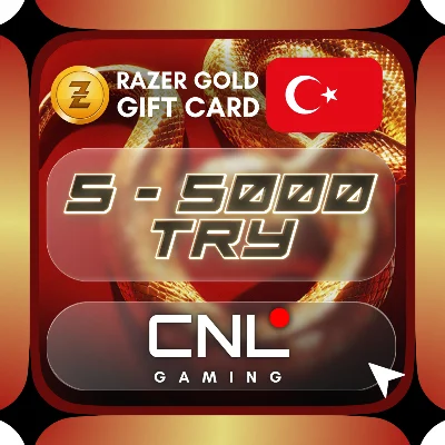 Razer Gold 5–5000 турецких лир [Турция]
