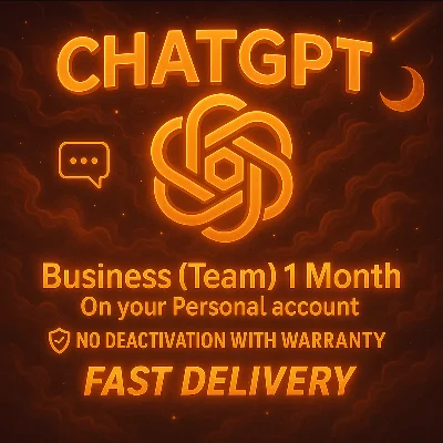 ChatGPT Business Team Invite - Admin 1 Month