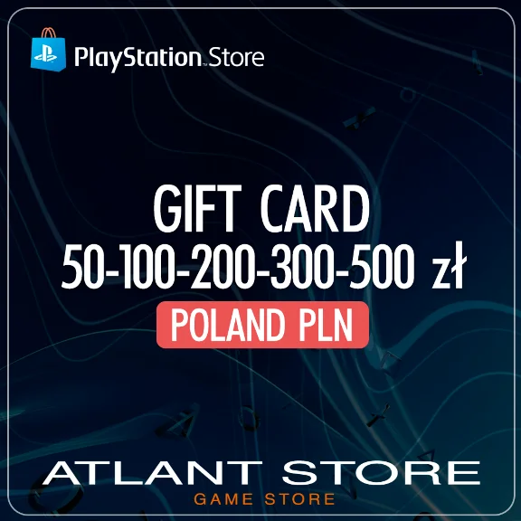 Карты пополнения PlayStation 50-100-200-300-650 zl PLN