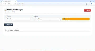 Веб-менеджер MySQL