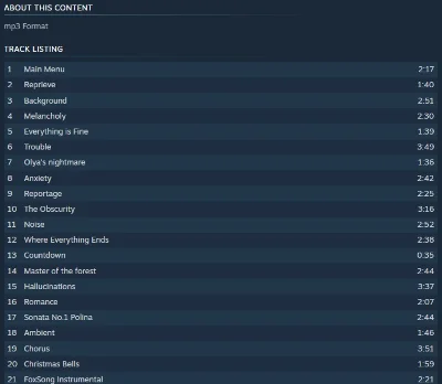 🎶Tiny Bunny/Зайчик: Full Soundtrack {Steam Key/Global}