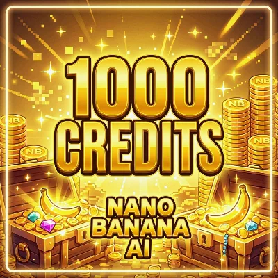 Nano Banana 1000 Кредитов Создание изображений