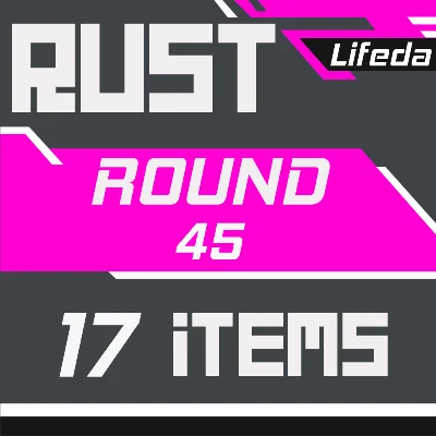 RUST【TWITCH DROPS】SKINS | Round 45 | 17 ITEMS | + GIFT