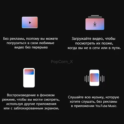 12 МЕСЯЦЕВ | YOUTUBE PREMIUM + MUSIC | НА ВАШ АККАУНТ