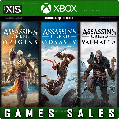 ✅ASSASSIN&acute;S CREED НАБОР:VALHALLA+ODYSSEY+ORIGINS🔑XBOX