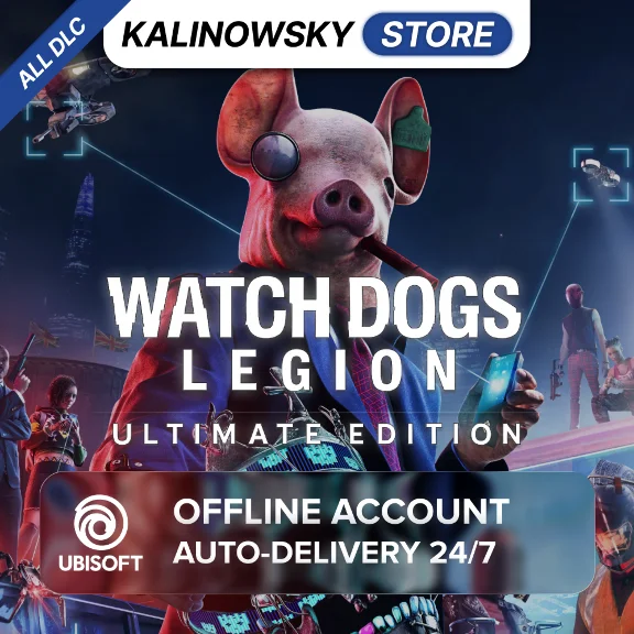 ⭐WATCH DOGS LEGION ULTIMATE + ВСЕ DLC · АВТО 24/7