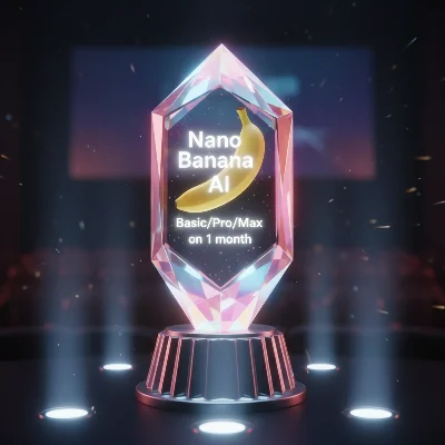 Подписка Nano Banana AI | Basic/Pro/Max на 1 месяц