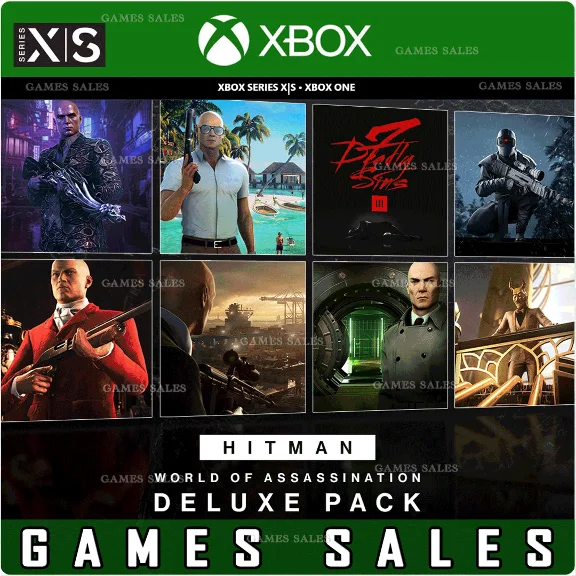 ✅HITMAN WORLD OF ASSASSINATION DELUXE PACK❤️XBOX🔑КЛЮЧ