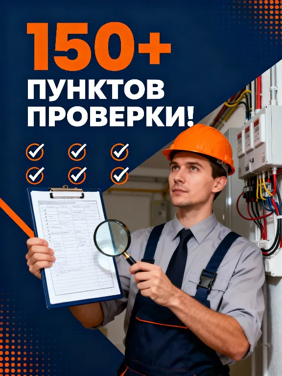 ПРОФЕССИОНАЛЬНЫЙ ЧЕК-ЛИСТ ПРИЁМКИ ЭЛЕКТРИКИ ДЛЯ КВАРТИР